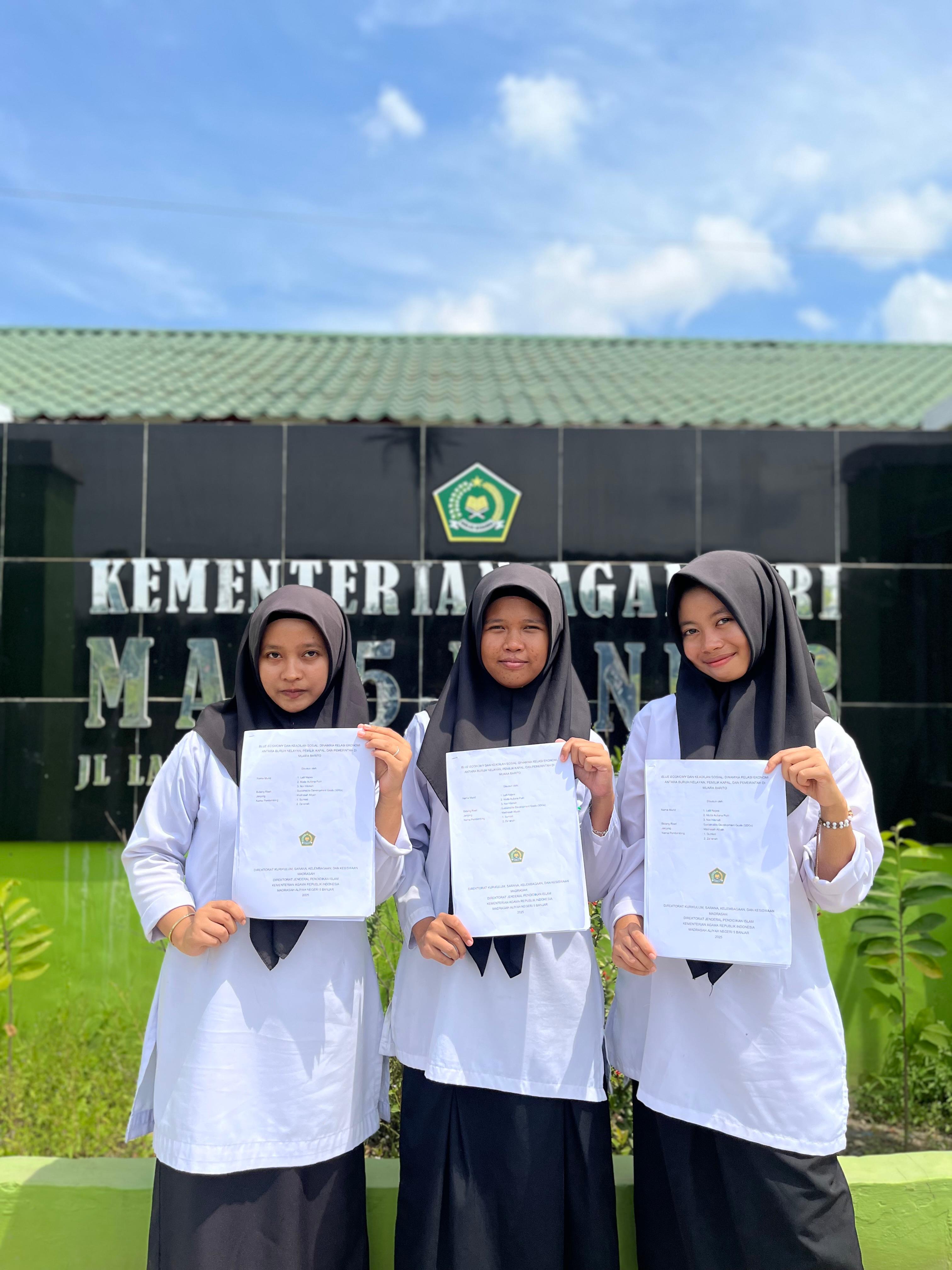 Foto Tim Riset OMI MAN 5 Banjar